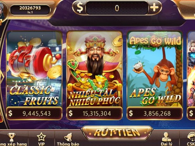 Slot game tại Lucky8 với nhiều chủ đề hấp dẫn