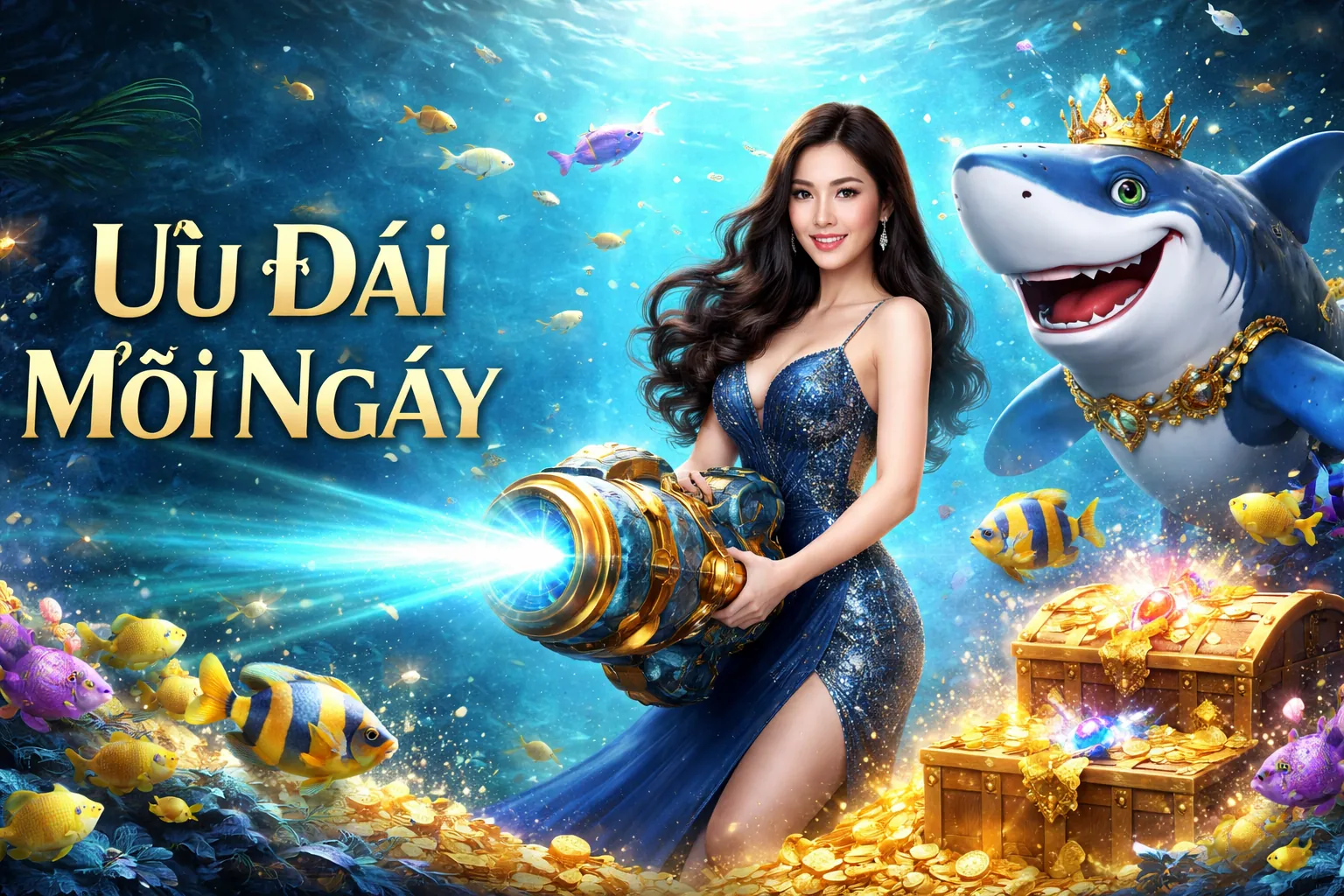 Thế giới bắn cá Lucky8 đầy màu sắc
